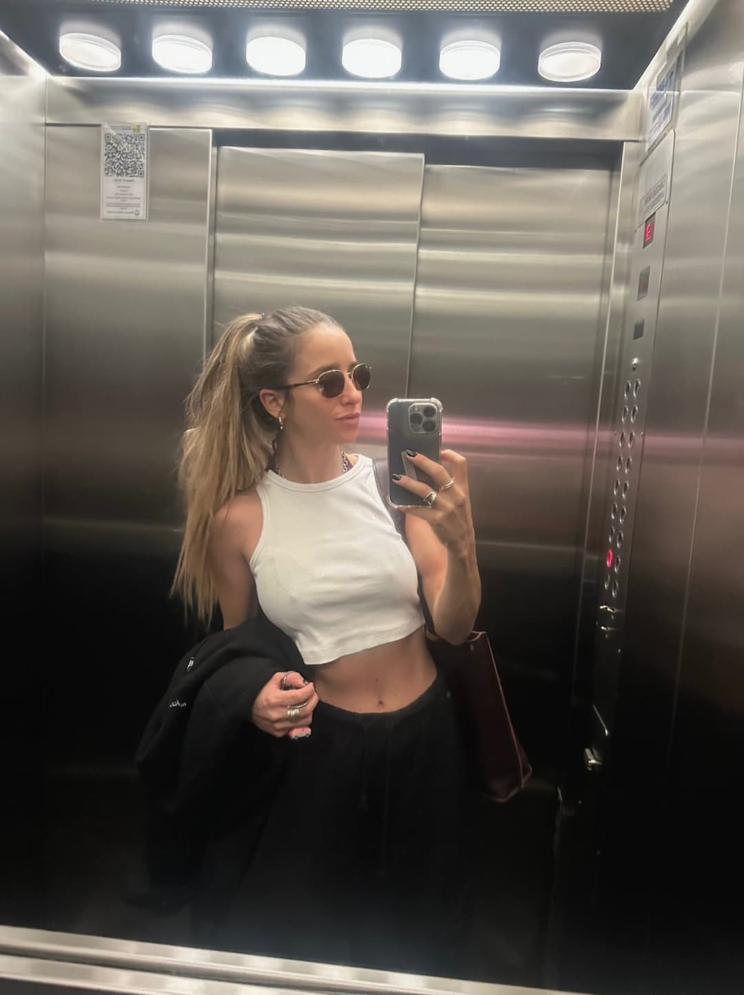 You can go up… but I’m staying down here