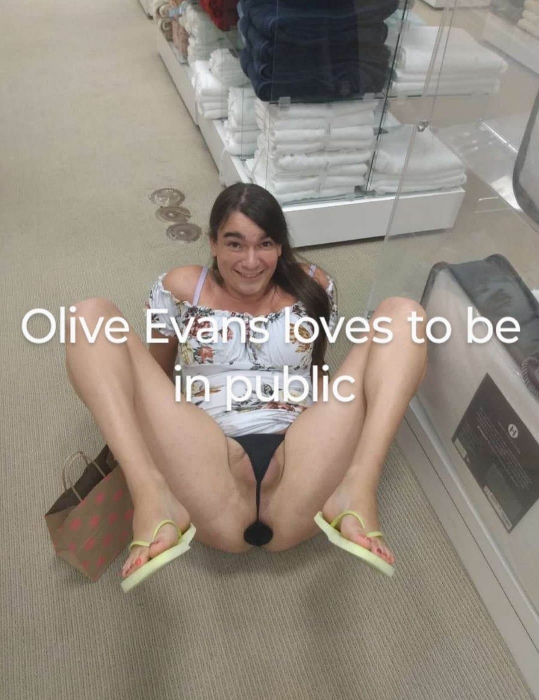 Olive Evans shear her pics everywhere