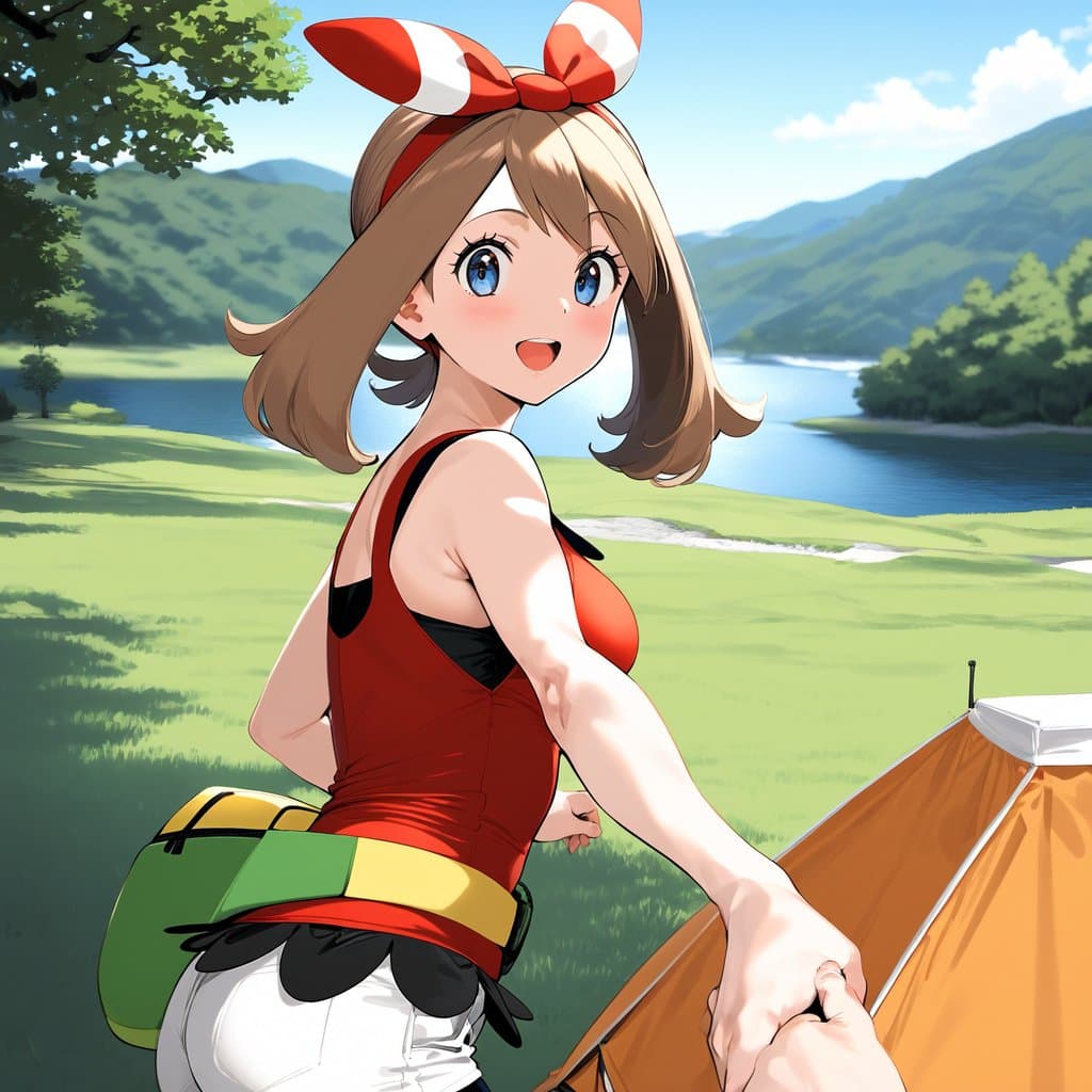 [Pokemon] Trainer May fucks her boyfriend
