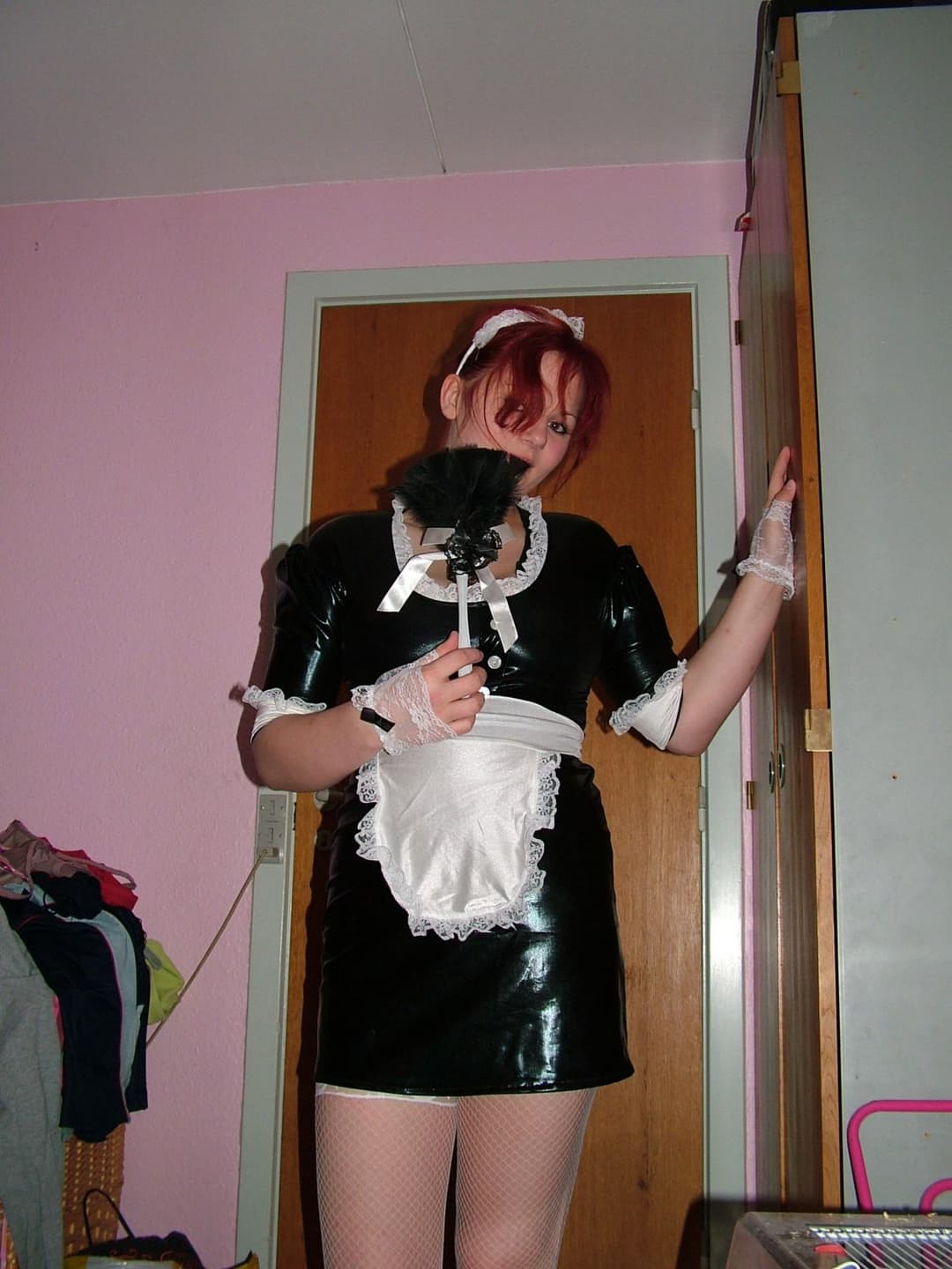 Danish Amateur (004b): Annika K Are dressed like a cleaninglady