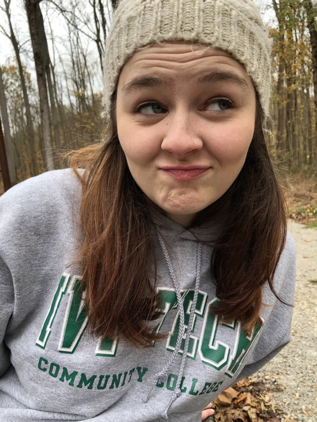 She wanted nature nudes of herself and ended up getting fucked at home