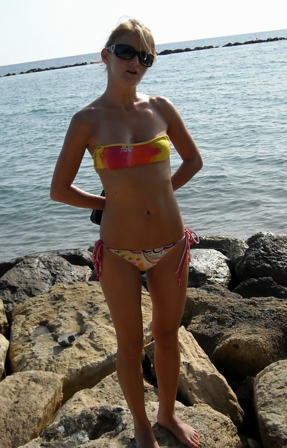 Amateur teen slut wife vacation sucking