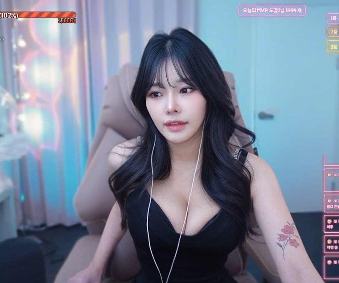 Korean streamer fucks white cock WMAF