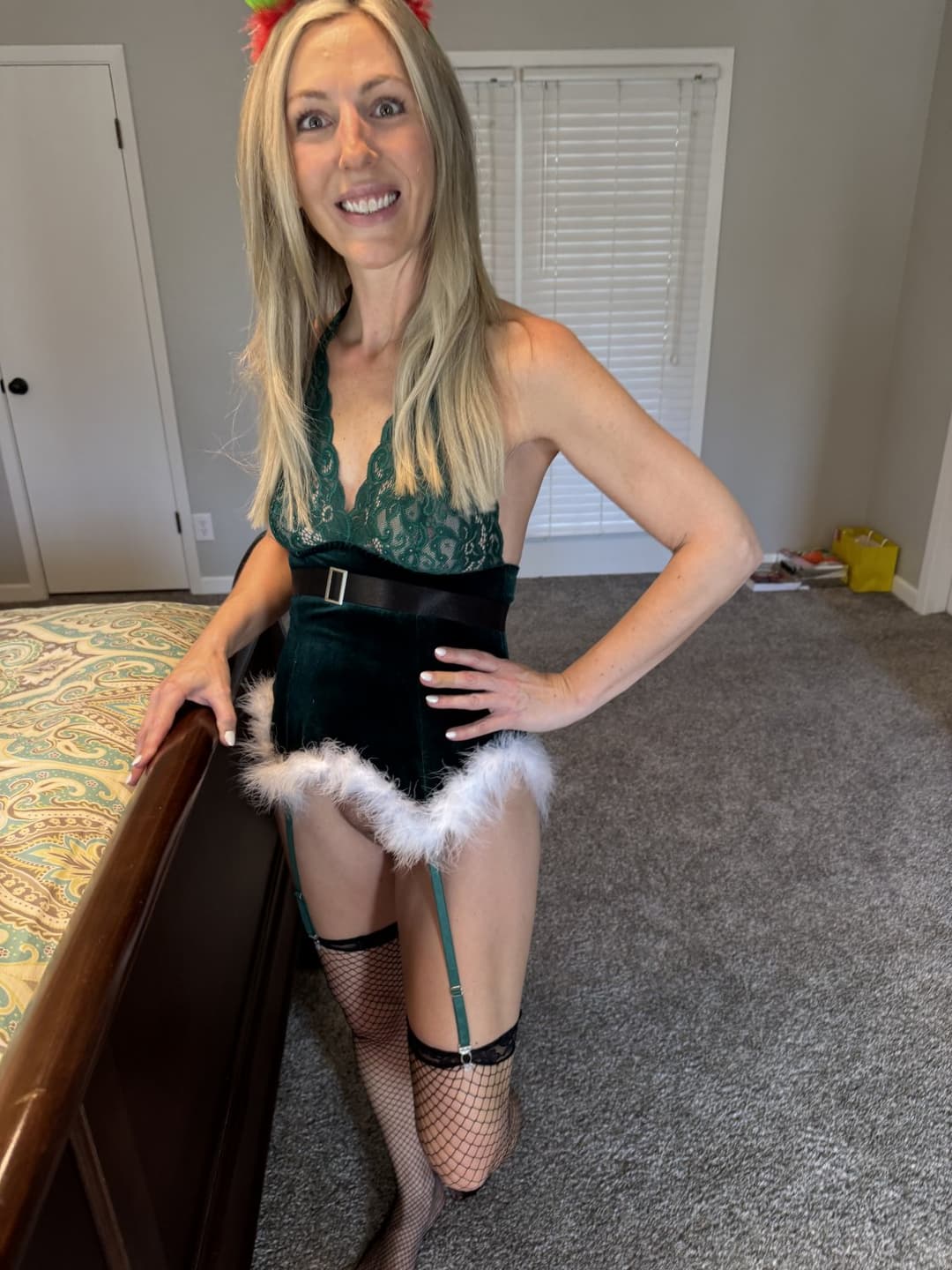 Milf Kitty- Santa’s Slutty Elf & Candy Cane Fluffer Edition