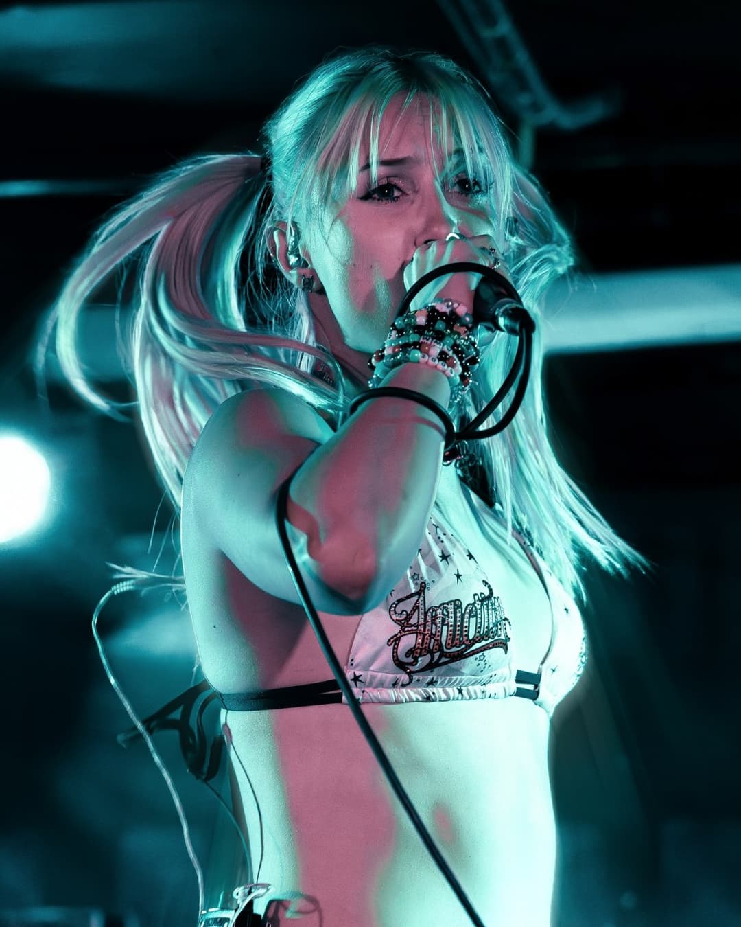 Beautiful Blonde South Arcade Singer Harmony