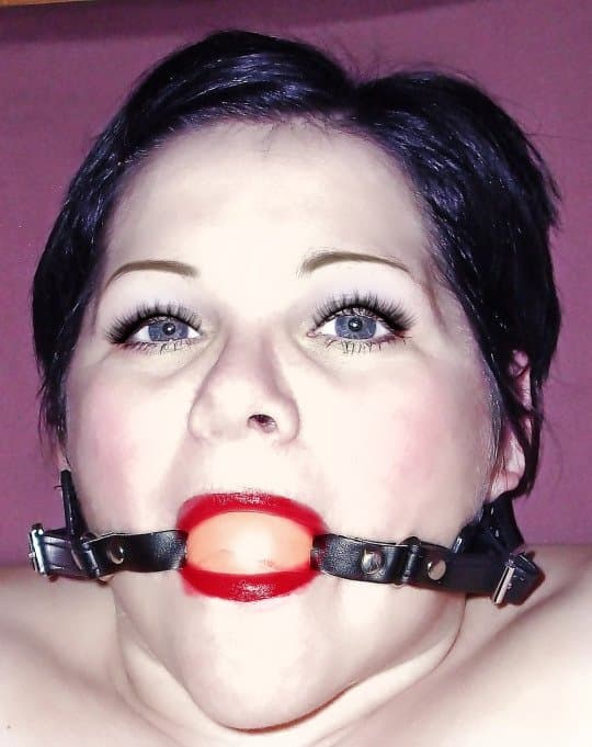 julie j ballgagged
