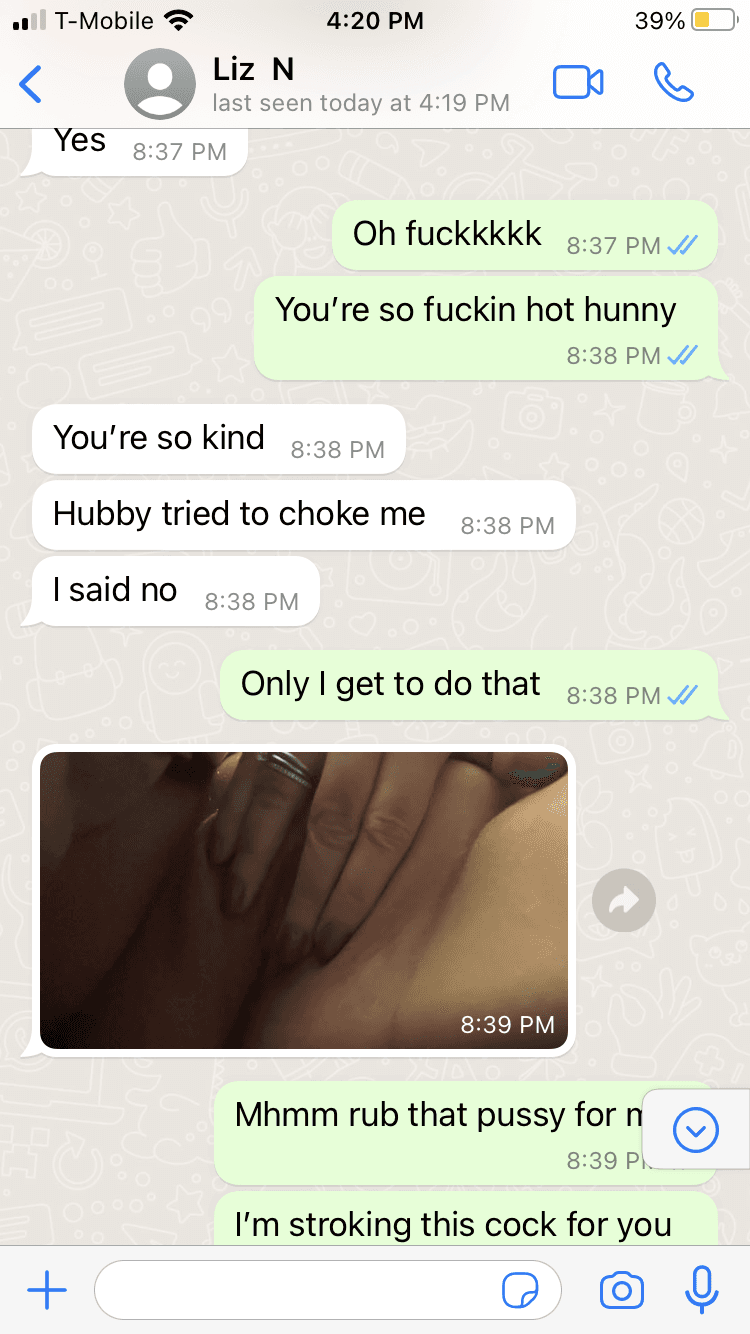 Married slut texts her lover after fucking her husband. Makes them both cum