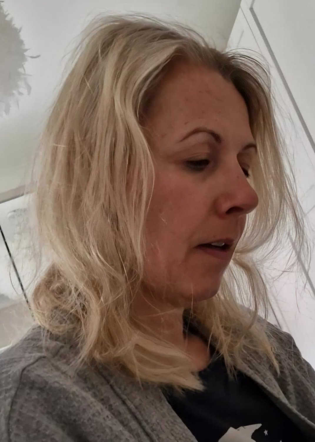 Mature Pretty UK Blonde Slut With Big Saggy Tits