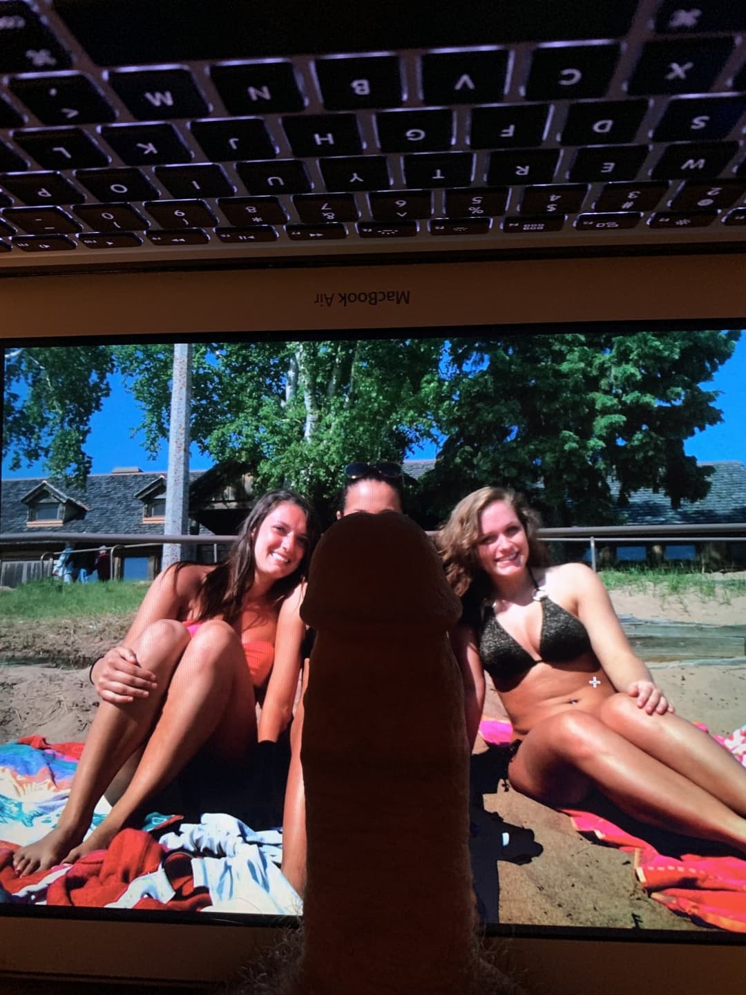 Cocking and Cumming Bikini Girls!