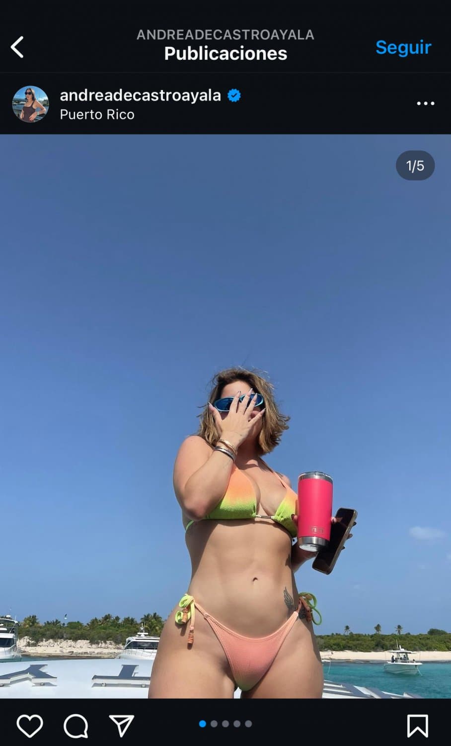 Click to view full size Andrea De Castro Font | Esposa de Raymond Ayala Jr Hijo de Daddy Yankee