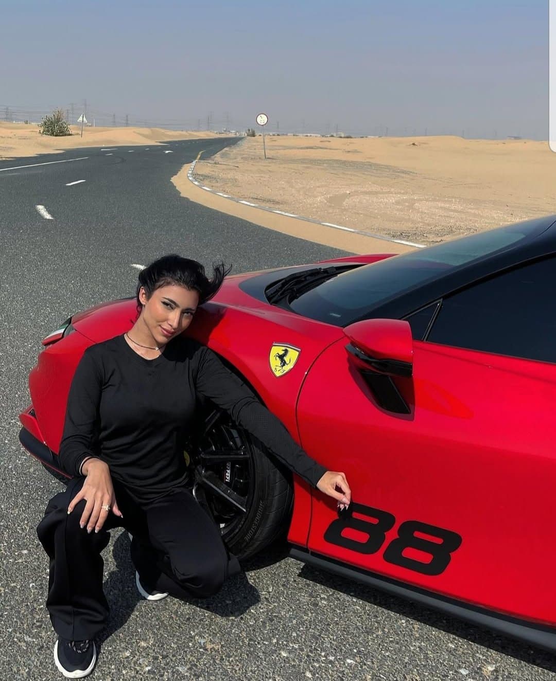Hot Racing Driver Amna Al Qubaisi