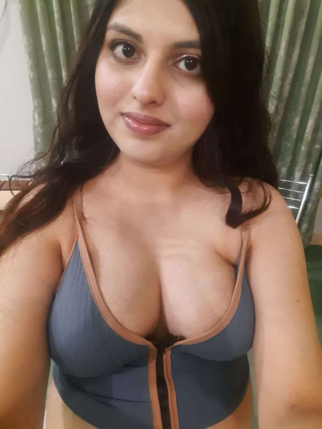 Shy Muslim Housewife shows off her big tits