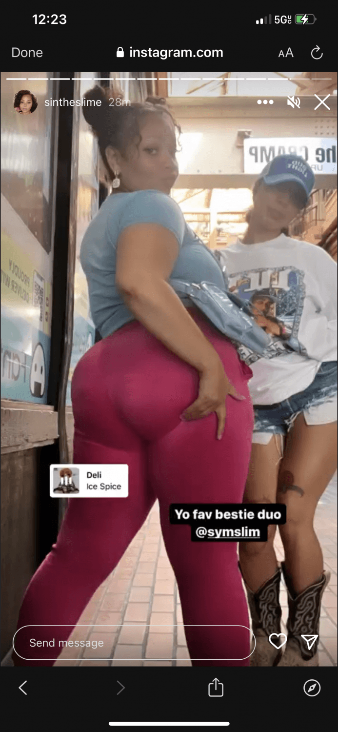 Big Booty Plus Size Lightskin Rapper Sin the Slime