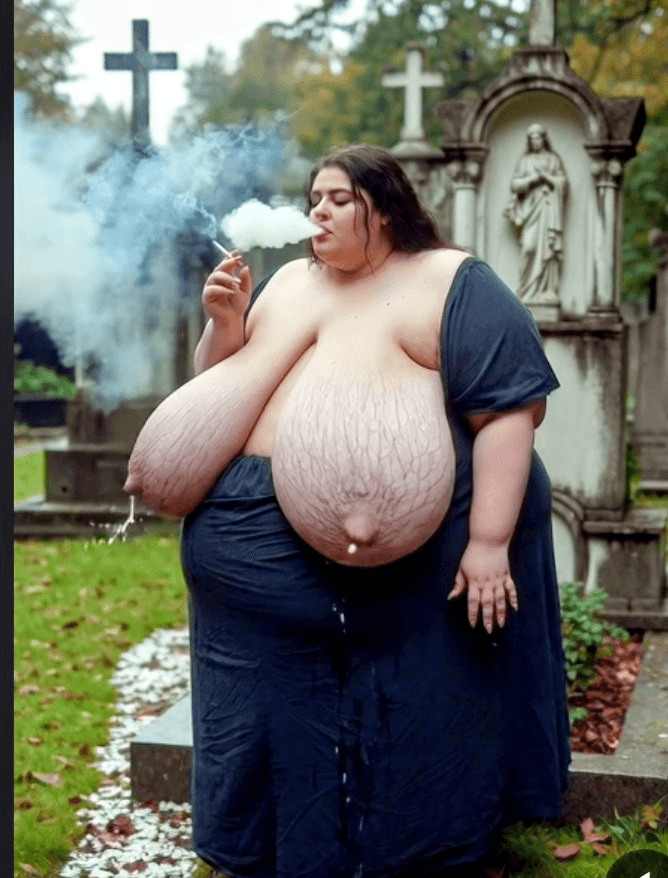 Several fat cemetery Queens to worship .. with several hidden goodies