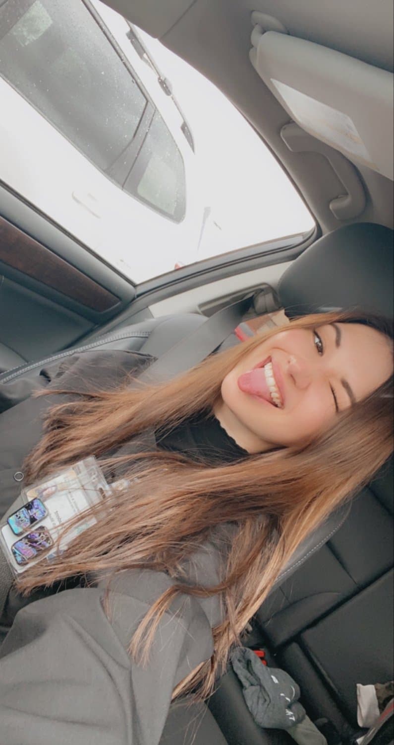 Click to view full size Hottest Milf ever? This curvy slut who loves sticking her tongue out comes damn close