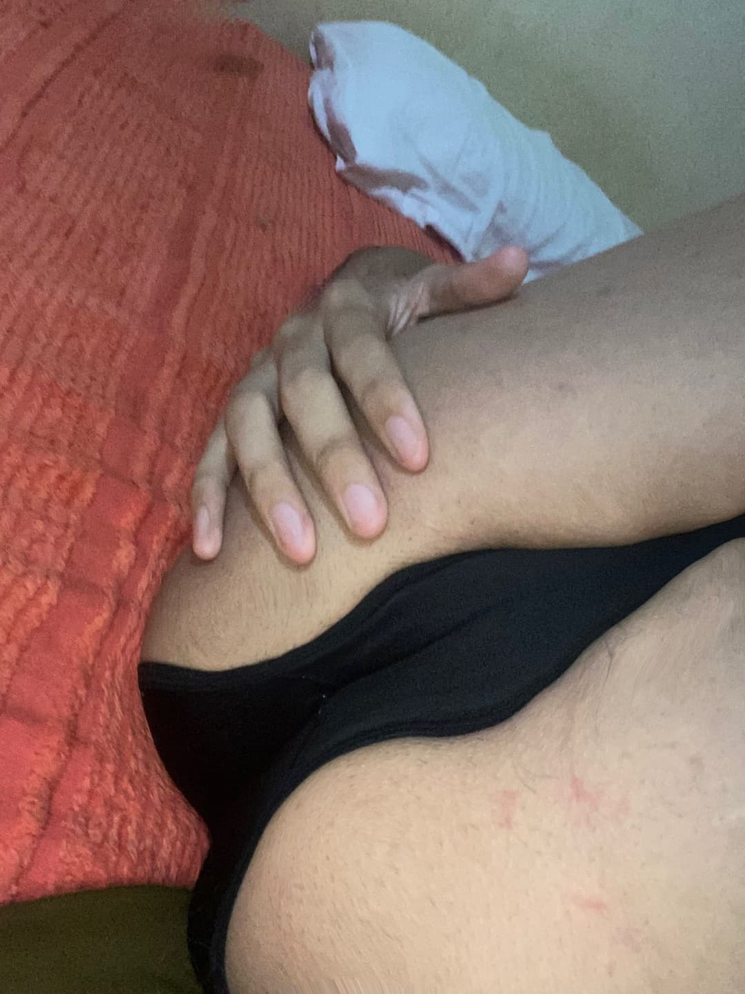 Showing off my girlfriend Nyk showing her ass in panties