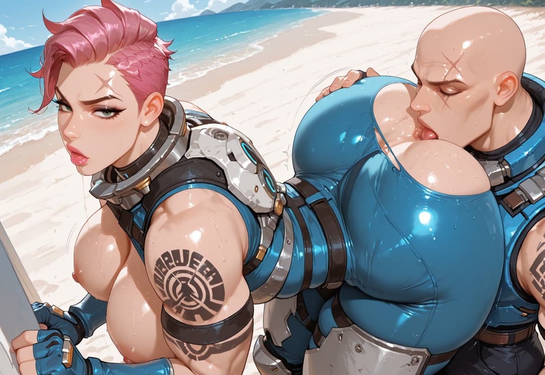 [Overwatch] I want to fuck Zarya ?