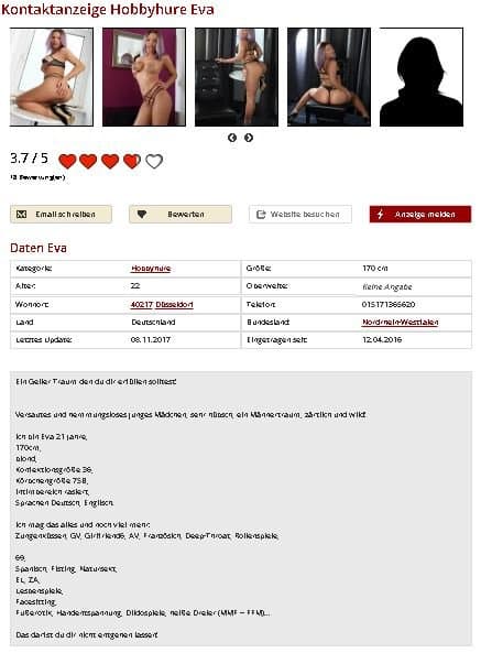 EVA aka THIANA aka TANIA 02 KREFELD - Düsseldorf