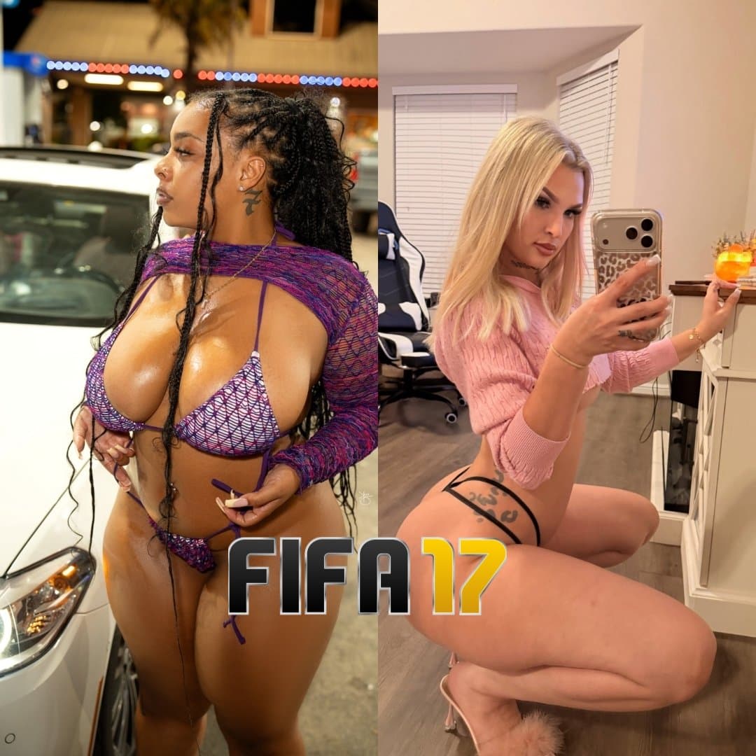 White girl vs Black girl