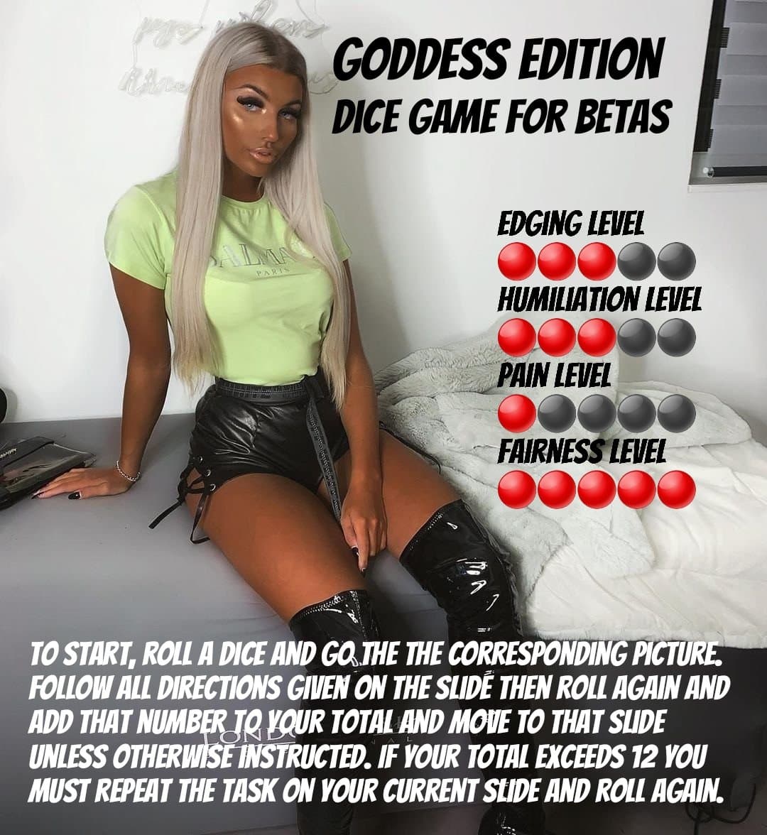 Beta Dice Game how far can you get? Kik illfuckyourwife345 to have your girl or irl made into a game