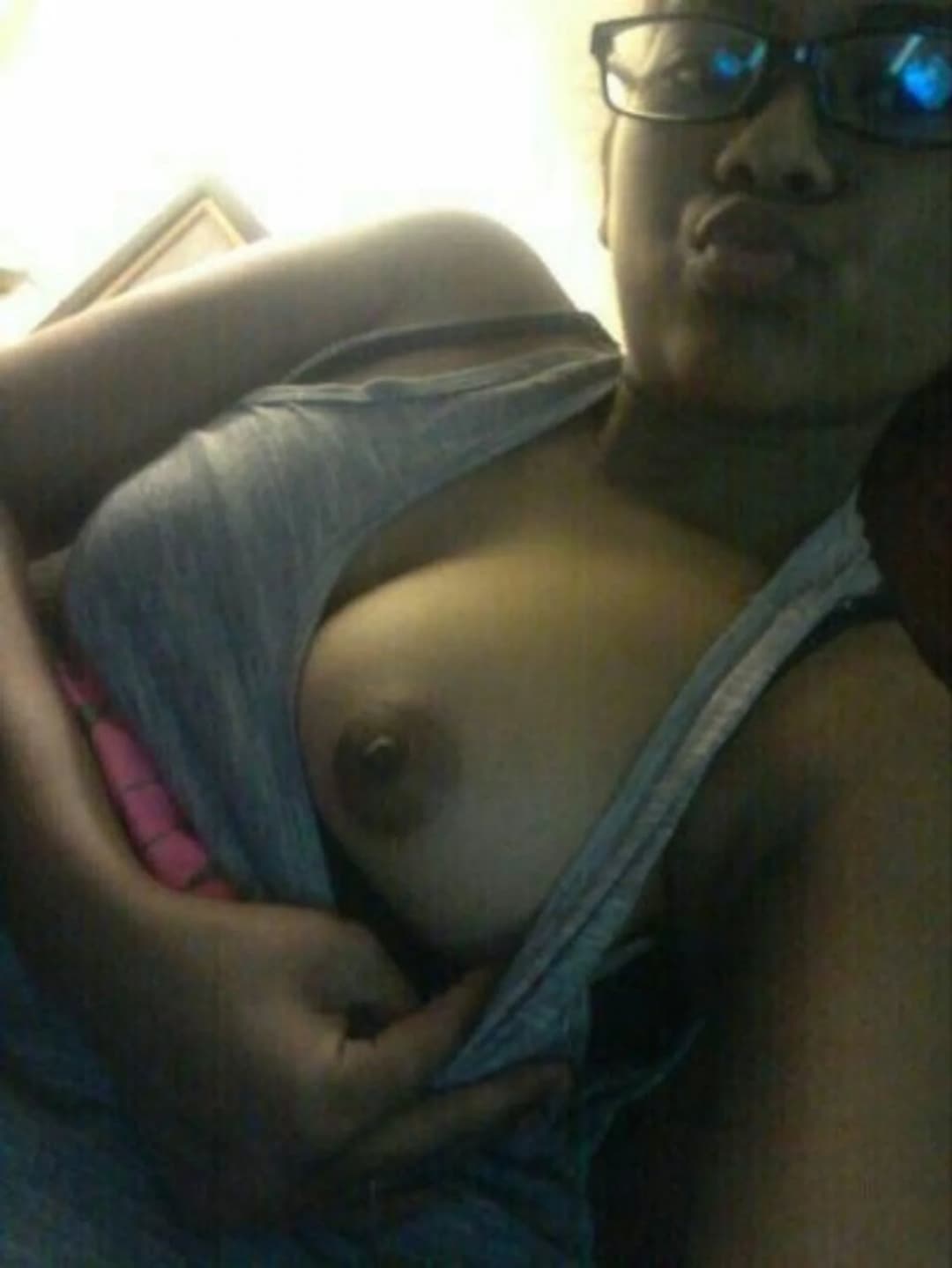 Her computer was stolen when she had a party at her house