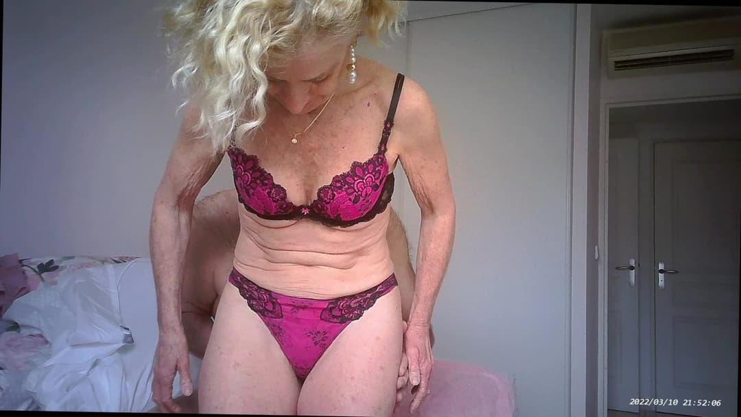 Another hidden fun session with mature nurse Solange