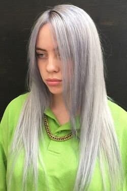 Billie Eilish Silver Hair