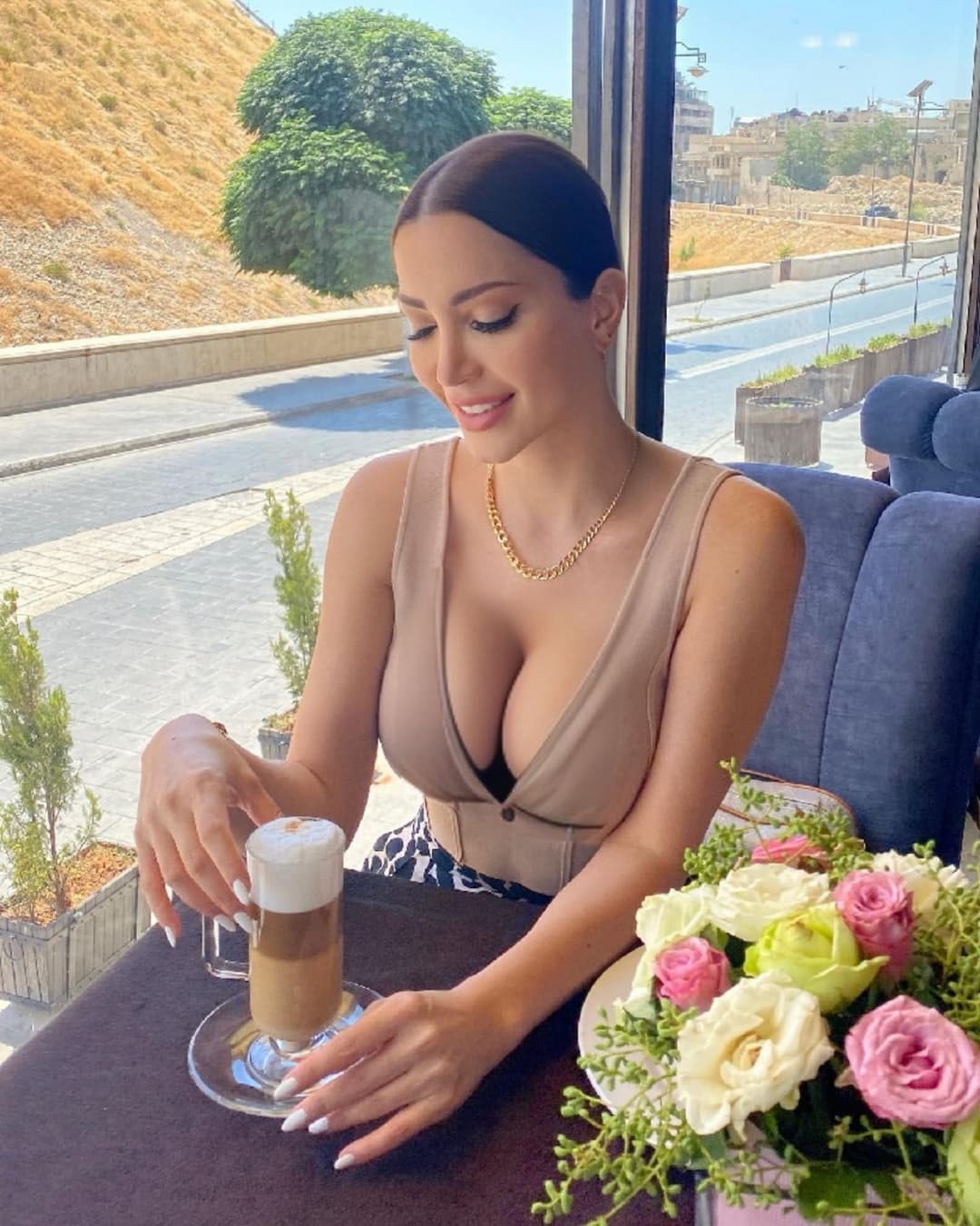 Nesreen Tafesh Syrian Celeb nude 3 Arab