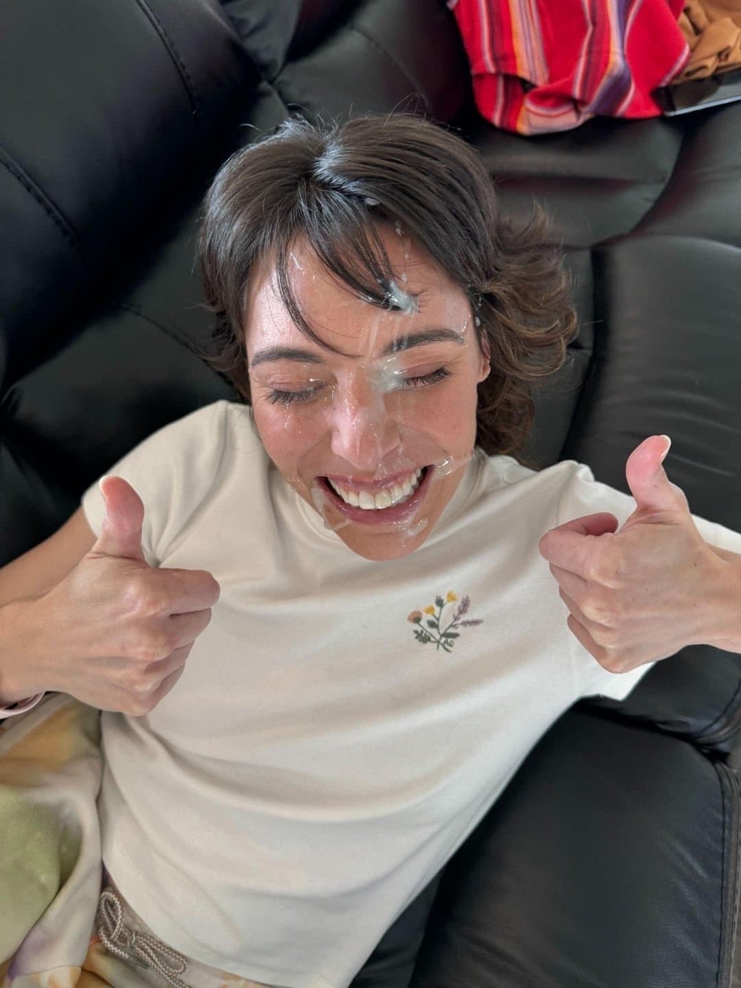 short hair facial sluts