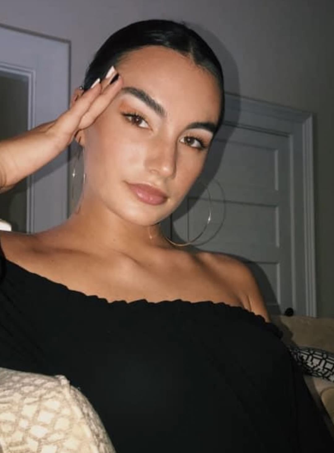 Sexy European teen fashion model with perfect body