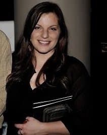 Busty lesbian lets horny boys play with her big titties on camera at mardi gras