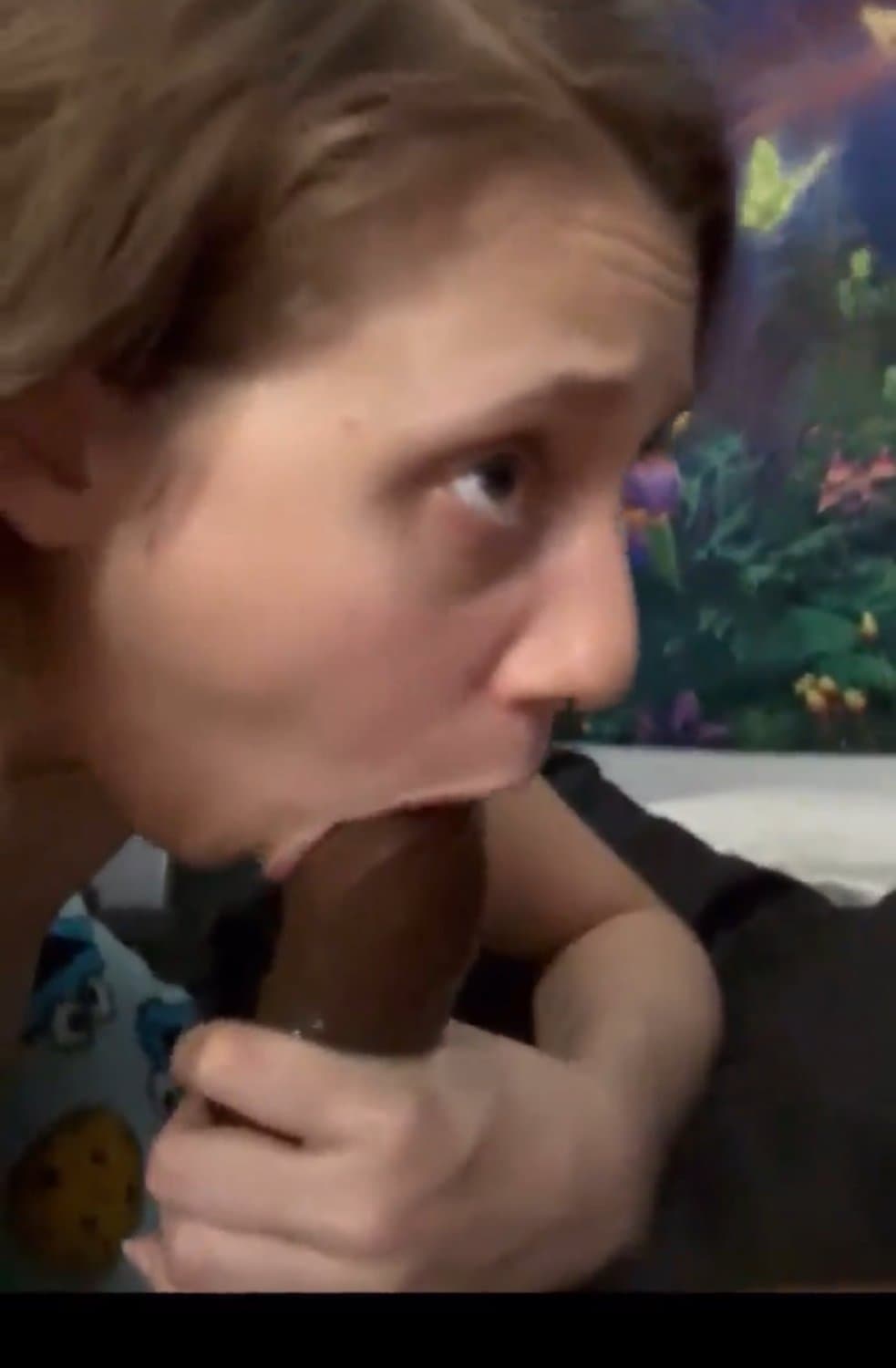 white nerdy girl is a choker