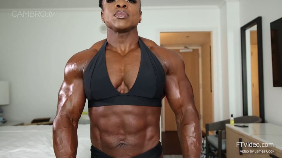 Mrs Givan, big roided muscles & pure sex