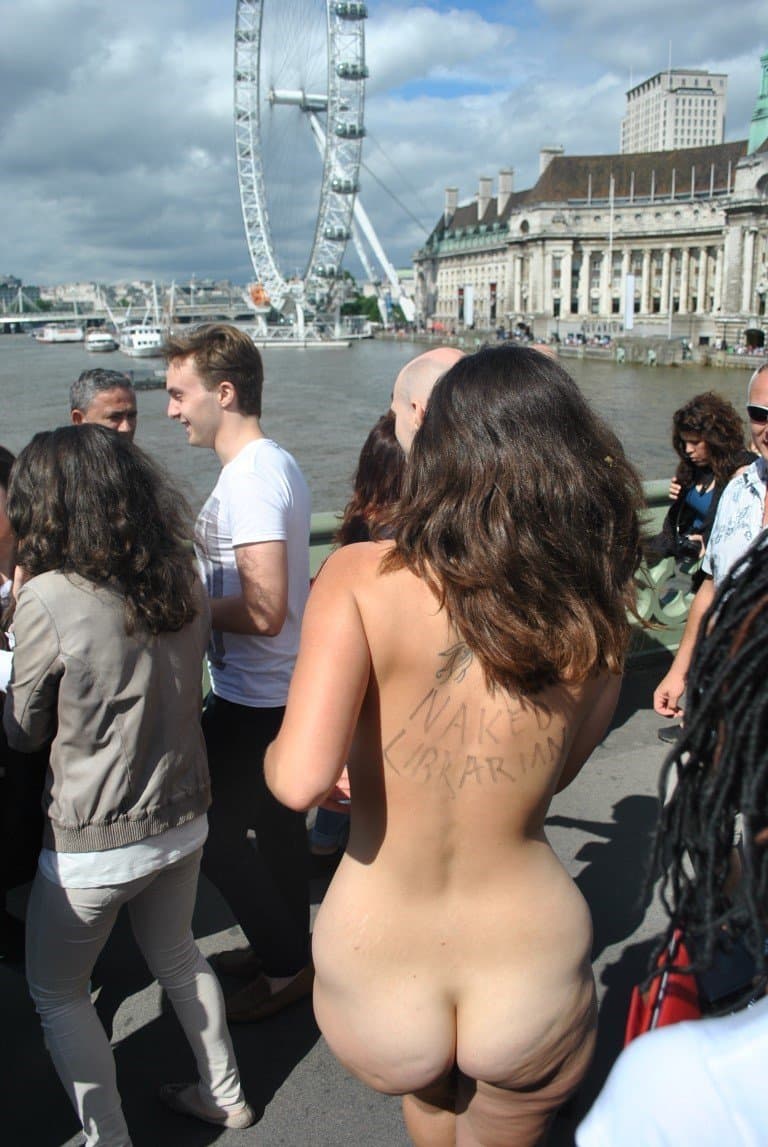 Naked Librarian and Old Friend