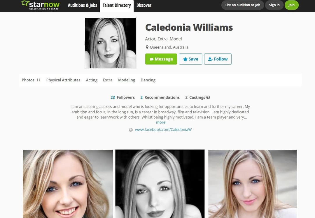 Caledonia Williams LEAKED nude modelling photos -UNRELEASED TO PUBLIC-