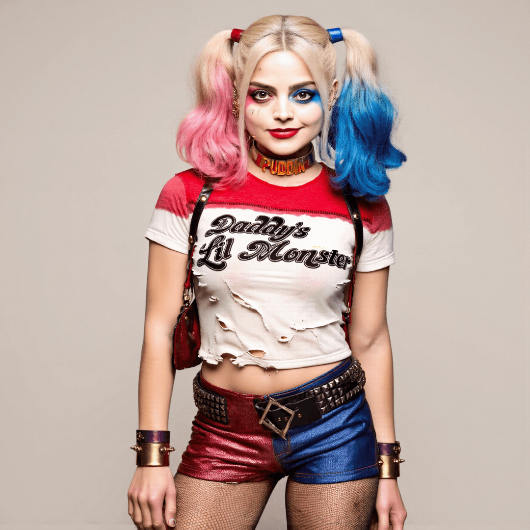 Ai Celeb Harley Quinn Cosplay (Taylor Swift, Emma Watson, Hayley Williams, Jenna Coleman, Natalie)