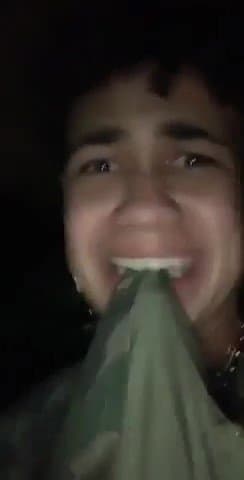 Blonde thot fucking two players from college basketball team