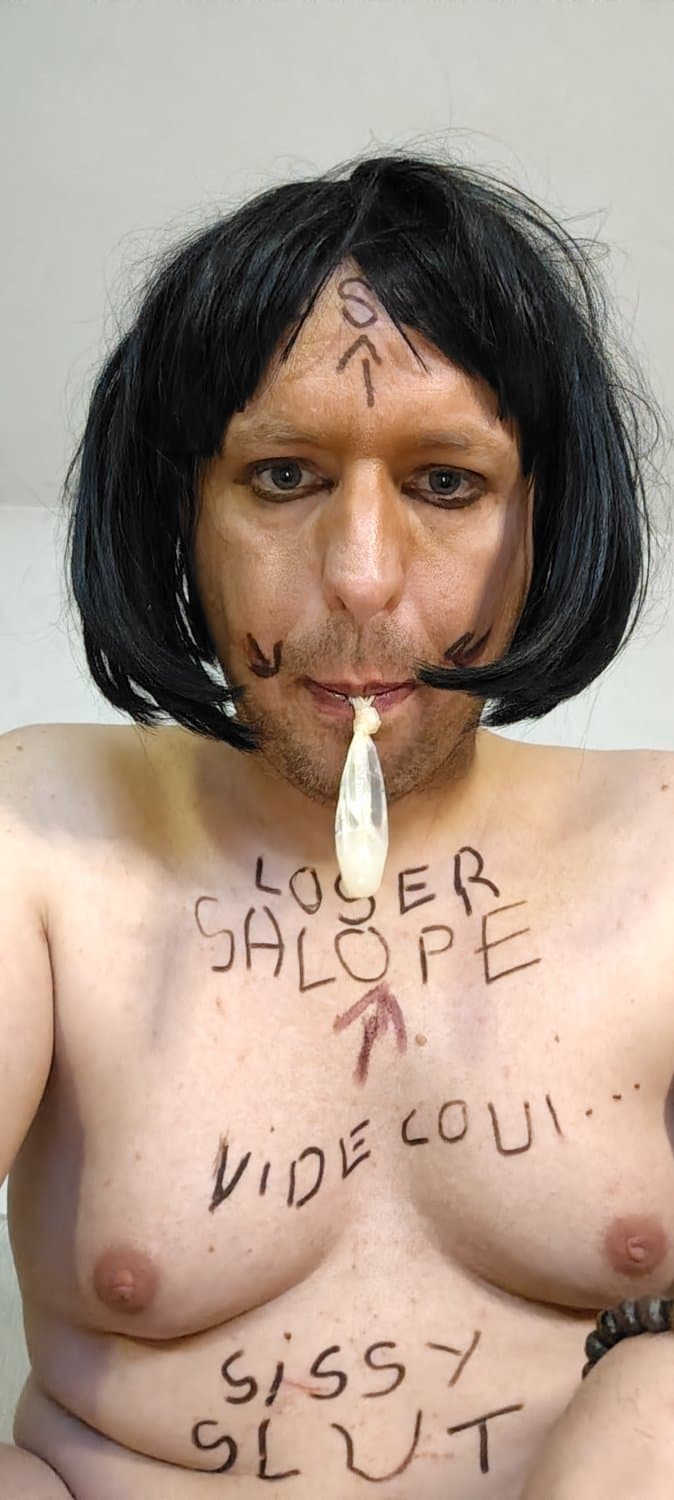 Vincenza sissy slut crossdresser.... Exhibition.