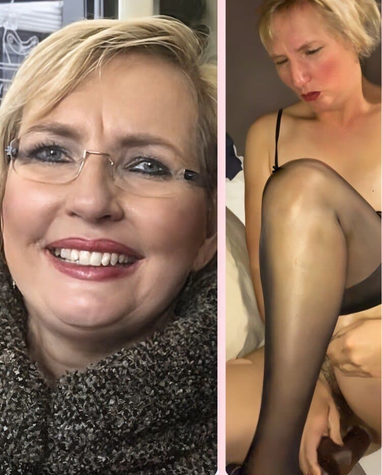 Dildoing Dutch cumming babe