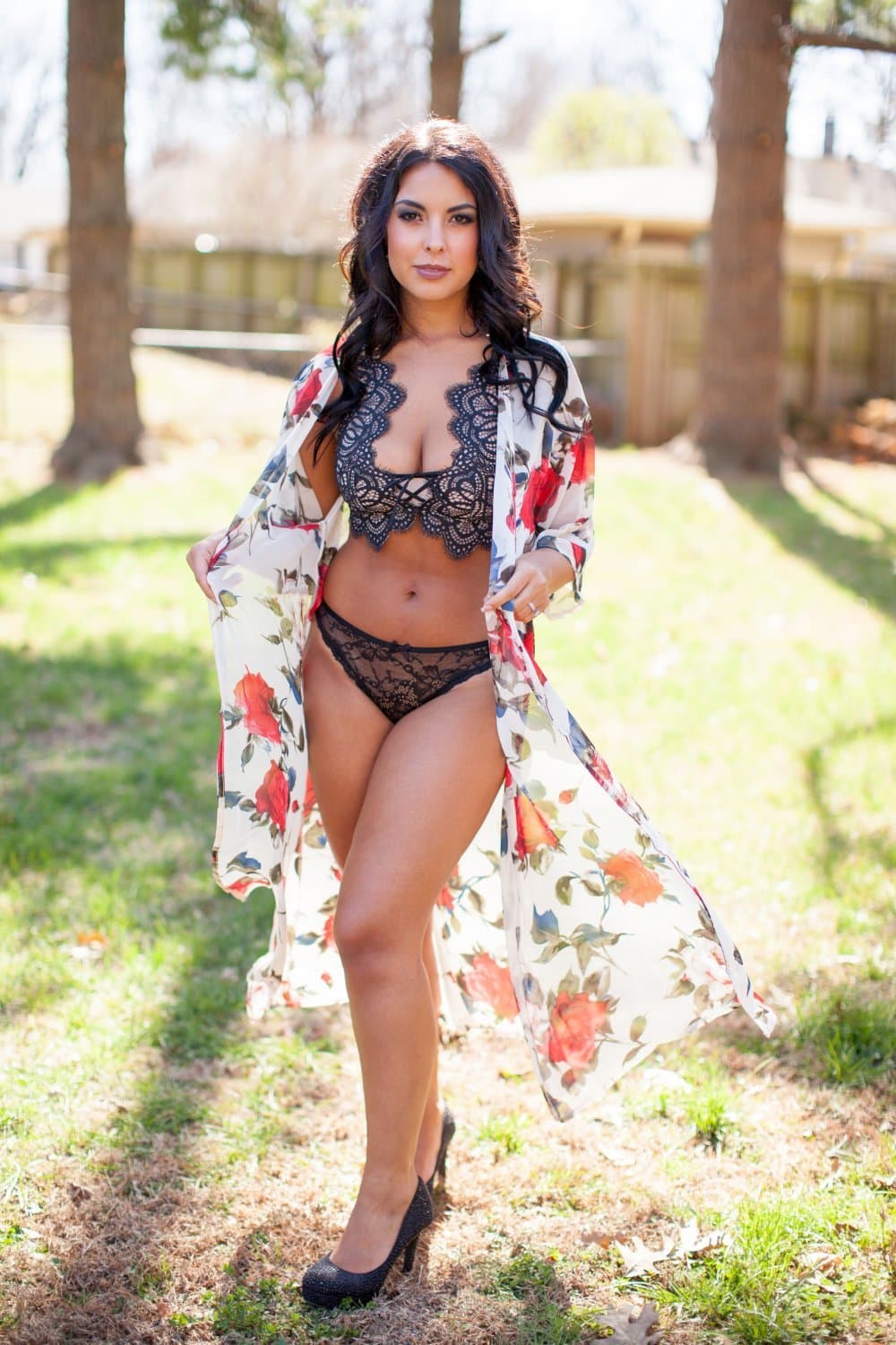 hermosa belleza de grandes tetas Boudoir