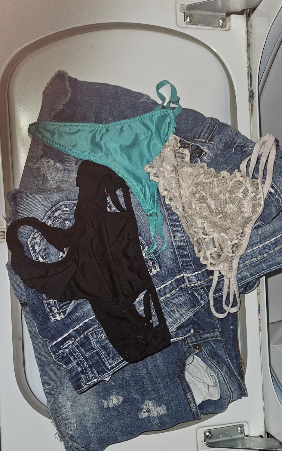 Ex Roomate brookes dirty thongs