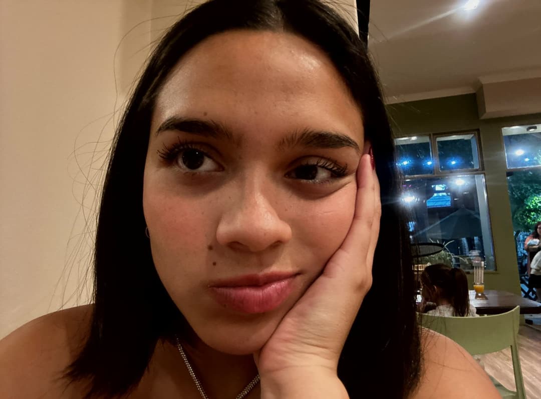 My face is a face of pure ecstasy