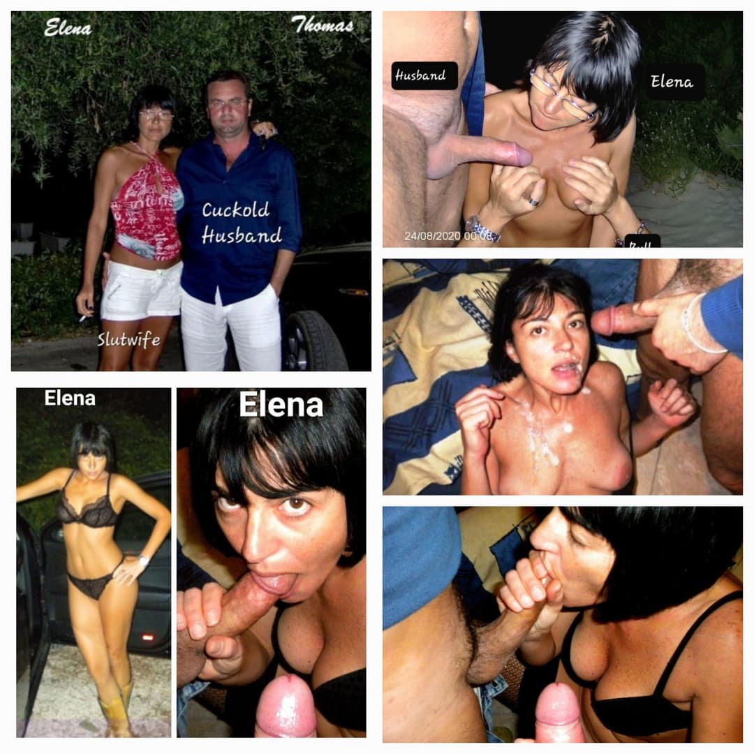 Elena la puttanona pompinara succhiacazzi di mia moglie