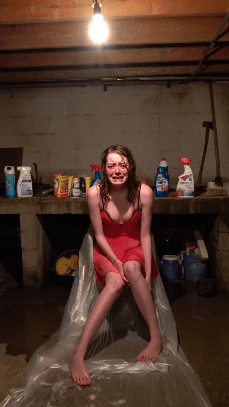 AI GENERATED - Basement Celebrity Whores