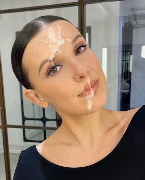 Millie BB cum face compilation