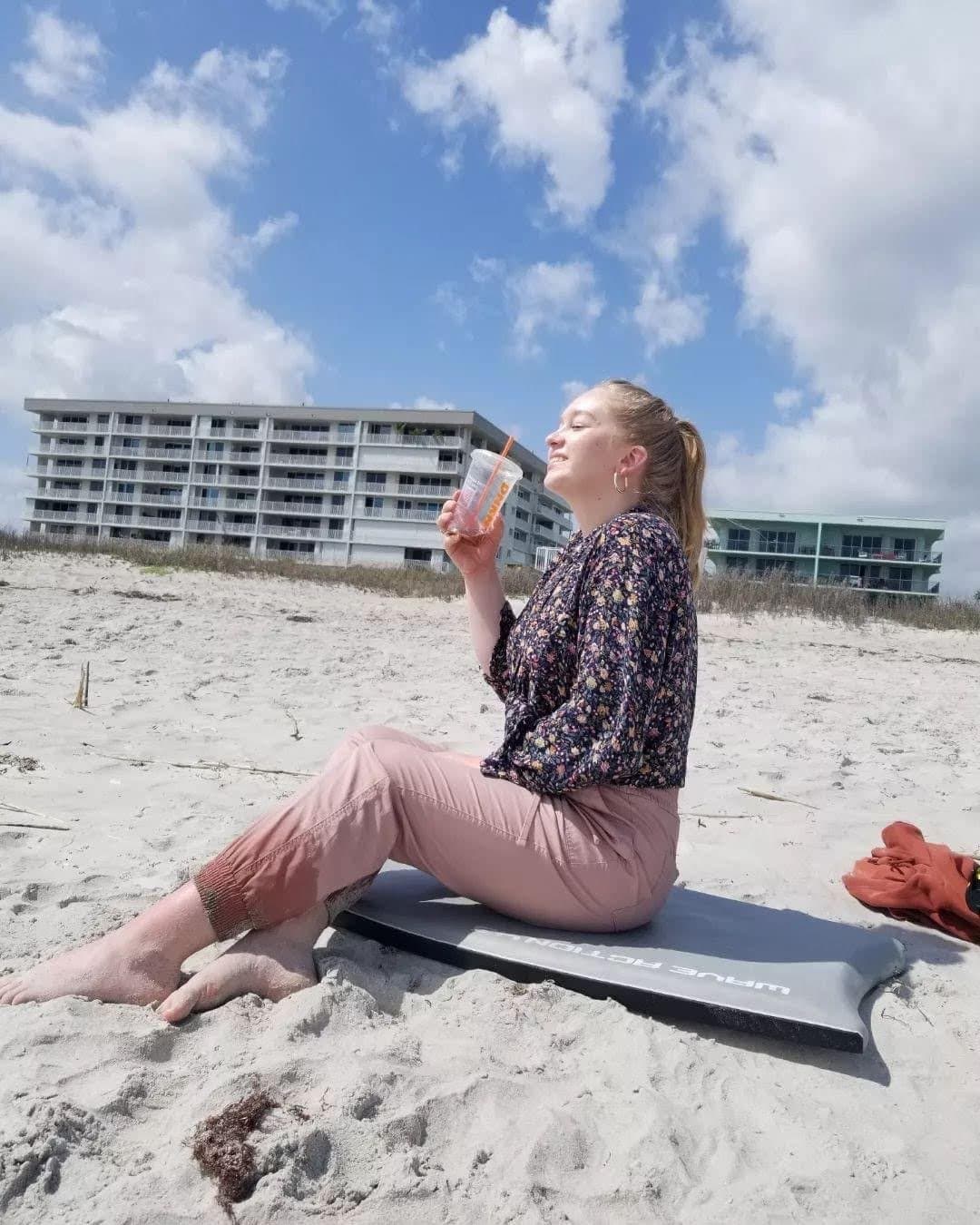 IRL pale blonde Lydia is an innocent dream