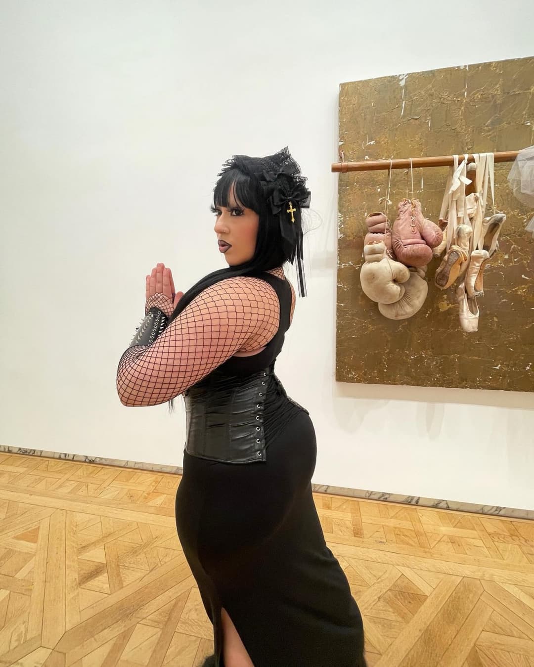 Sexy lil Gothic thick booty