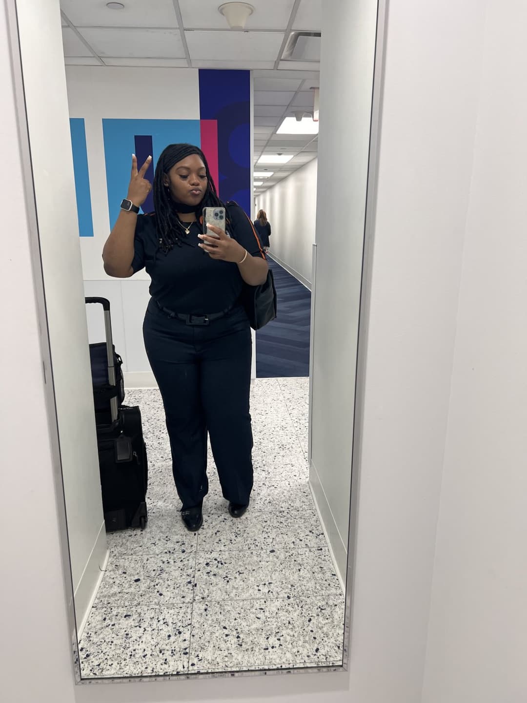 Flight attendant leaked