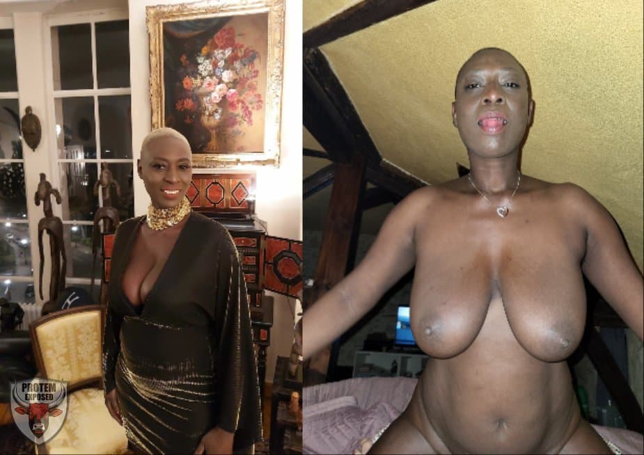 Big breasted Senegal whore craves white flesh deep inside her