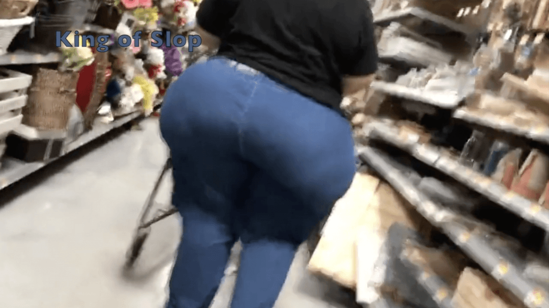 Dry Hump My Big Sloppy SSBBW Ass In Public